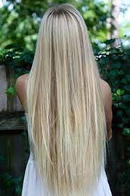 Rihanna the iconic blonde celebrity looks beautiful in any hair color, style as well as hair length. Long Silky Straight Blonde Hair Long Hair Styles Straight Blonde Hair Hair Styles