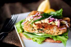 ^ danish smorrebrod (open sandwiches) with remoulade in carolines cooking. Smorrebrod Open Face Fish Sandwich Pass The Sushi