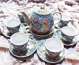 Amazon.com | Vietnamese Tea Set - TSG5: Tea Services: Tea Sets