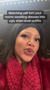 At most dye it to make a princess colored dress for the reception. Maybe if  they were cute but they just arent #cuttingweddingdress #momsweddingdress  #weddingdresstiktok