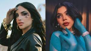 En body de terciopelo y de conejita Kimberly Loaiza reta a Kenia Os