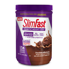 Slimfast Diabetic Meal Replacement Shake Mix Chocolate Milkshake 12 8 Oz 14 Servings Walmart Com Slim Fast Meal Replacement Shakes Diabetic Smoothies