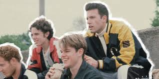Chuckie (ben affleck), skylar (minnie driver), will (matt damon), clark (scott william winters), morgan (casey affleck) about good will hunting: Why Good Will Hunting Is Hard To Watch 20 Years Later In 2017