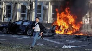 Russia launches a wave of missiles across Ukraine