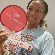 Texas Woman's University Pioneer Preview Day. I showed up excited to see  the campus and get a feel for what college life could look like for me.  #JaylaChambers #TWU #PioneerPreviewDay #CollegeVisits #FutureCheerleader #