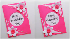 Red and yellow woman chaotic swiss curved text folded card. Easy And Beautiful Card For Friendship Day How To Make Friendship Day Card Easy Friendship Day Card Youtube
