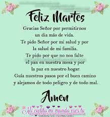 Maybe you would like to learn more about one of these? Feliz Martes Bendiciones Mi Cielito Mi Mundo Eres Tu Ii Facebook