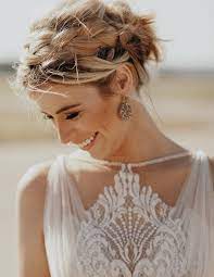1001 Idees Pour Une Coiffure Mariage Cheveux Courts Les Coiffures Des Invitees Coiffure Mariage Cheveux Courts Coiffure Mariage Belle Coiffure
