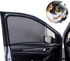 Check spelling or type a new query. Buy Car Front Window Sun Shade 2 Pack Breathable Mesh Car Side Window Shade Sunshade Uv Protection For Driver Family Pet On Front Seat Car Curtain With Two Holes To See