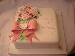 Keep them going with a special 90th birthday gift to celebrate ninety years of love, laughter and surviving the bad days. Vintage Rose Bouquet 90th Birthday Cakes Mom Cake Birthday Cake For Mom