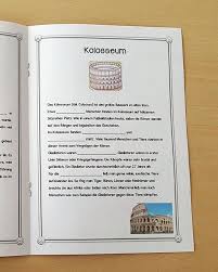 Wir Machen Uns Heute Auf Einen Spaziergang Durch Das Antike Rom Passend Dazu Hab Ich Den Kindern Ein Buddybook Erstellt Los Antikes Rom Mittelschullehrer Rom