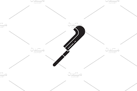Garden Shears Line Icon Outline Sign Linear Symbol Vector Flat Illustration In 2020