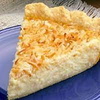 Coconut Custard Pie Recipe