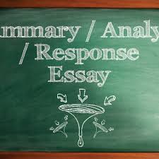 This 15 page paper assumes the position that for the greater good of society, and the user, drugs should be. How To Write A Summary Analysis And Response Essay Paper With Examples Owlcation