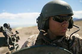 U.S. Marine Corps Cpl. Robert Moreno, a vehicle commander