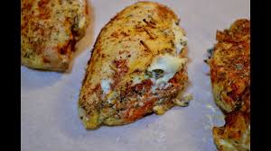 A base recipe for tender chicken breast stuffed with cream cheese and chives wrapped tightly within crispy bacon. Chicken Breast Stuffed With Spinach And Cream Cheese Youtube
