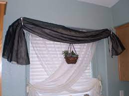 Window scarf ideas large windows. How To Keep Window Scarves From Sagging In Sconces