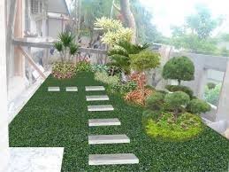 Cukup gunakan karpet rumput sintetis sebagai alas dan tambahkan kursi ayunan, kamu sudah punya area nongkrong yang super nyaman. Taman Rumput Rumah Minimalis Cantik Youtube