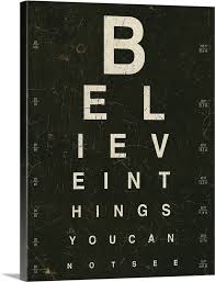 Eye Chart Iii