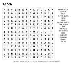 Here's a word search free, fun & printable, all about ireland! Download Word Search On Arrow