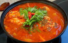 Spicy Fish Stew Maeuntang Recipe Fish Stew Recipes Fish Stew Maangchi Recipes