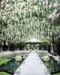 A canopy also doesn't have to be a square or rectangle. Stunning Floral Canopy And Elevated Aisle To Make A Grand Entrance Breaking Dawn Wedding Outdoor Wedding Wedding Aisle
