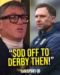 Simon tells John Eustace to SOD OFF as he reacts him wanting to leave  Blackburn for Derby! 😡🔥