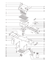 Weber Genesis Silver B Lp Grill 2251001 Ereplacementparts Com