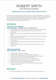 Is your resume optimized for resume screening software? Child Care Assistant Resume Samples Qwikresume