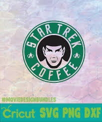 You can copy, modify, distribute and perform the work, even for commercial purposes, all without asking permission. Star Trek Spock Coffee Logo Svg Png Dxf Movie Design Bundles