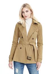 Offer applies until 23:59 gmt 30 days from email send date online at www.bananarepublic.co.uk and bananarepublic.eu; Product Photo Petite Jacket Short Trench Coat Petite Trench Coat