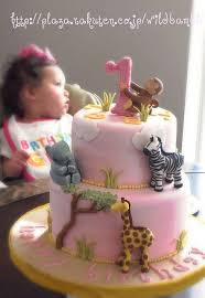 Birthday Cake Theme Ideas For Girls 1st Birthday Pink Safari Cake Baby Girl Birthday Cake Safari Birthday Cakes Birthday Cakes Girls Kids