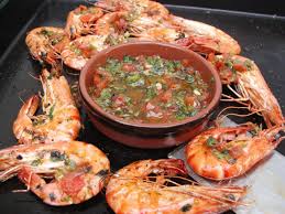 Gambas Marinees Facon Martiniquaise Sauce Tomate Piment Gingembre Curry Gambas Marinees Recette Recettes De Cuisine