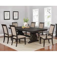 Whitney 7 Piece Table And Chair Set By Coaster At Northeast Factory Direct Dining Table Black Dining Table Chairs Side Chairs Dining