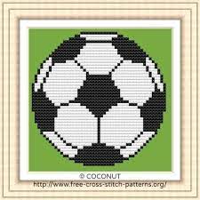 #you will need to have adobe reader installed. Soccer Ball Free And Easy Printable Cross Stitch Pattern Cross Stitch Patterns Cross Stitch Cross Stitch Patterns Free