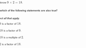 Used or done by a number of people as a group. Factors And Multiples Pre Algebra Math Khan Academy