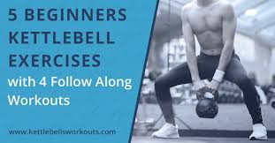 5 Kettlebell Exercises For Beginners And 4 Beginner Kettlebell Workouts