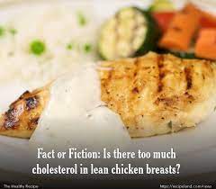 .cholesterol chicken breast recipes on yummly | baja chicken breast, easy shredded chicken breast hack, chicken breast with honey and sesame. Fact Or Fiction Is There Too Much Cholesterol In Lean Chicken Breasts