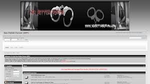 Sex fetish forum