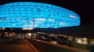 Munich Allianz Arena In Blue By Tsv 1860 Munchen