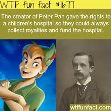 The Creator Of Peter Pan Wtf Fun Facts Fun Facts Wtf Fun Facts Disney Facts