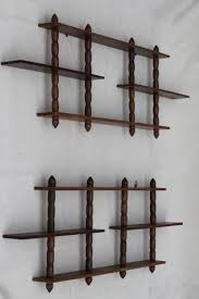 Check spelling or type a new query. Vintage Wooden Display Shelves For Miniatures Tiny Collectibles Mid Century Wall Shelf Grouping