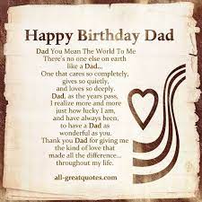 Happy Birthday Dad Good Birthday Gifts For Dad That Will Make Him Happiest Dad Birthday Quotes From Daughter Birthday Greetings For Dad Dad Quotes