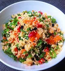 Maybe you would like to learn more about one of these? Herbed Couscous Salad With Leek Sweet Potato And Red Capsicum With Images Couscous Salad Leeks Couscous