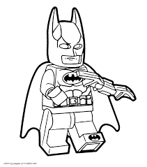 And we got em, avenger style, take your pick. Lego Batman Coloring Pages For Kids Coloring Pages Printable Com