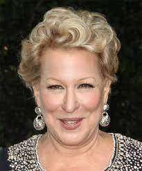 Bette Midler Short Wavy Blonde Hairstyle Short Hair Styles Short Hair Updo Celebrity Short Hair