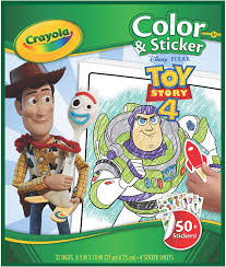 Help bo peep get through the maze and reunite with her sheep in this colorful toy story printable activity. Amazon Com Crayola Toy Story 4 Coloring Pages Stickers Kids At Home Activities Gift For Kids Age 3 4 5 6 7 Toys Games