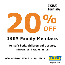 Ikea لأصحاب بطاقة عائلة ايكيا خصم 20 على صوفا سرير Facebook