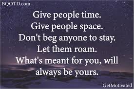 Aug 29, 2018 · give them space reconnect with friends, try a new sport, work a little later, or do anything that will make you happy. How To Give Someone Space When You Dont Want To Arxiusarquitectura