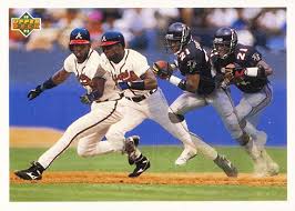 Deion sanders (08/09/67) played for the atlanta falcons sanders has rookie cards from his time with the falcons and the yankees, although they were all produced. The Two Sport Cards Of Deion Sanders Beckett Pricing Insider Beckett News